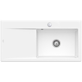 Lavello incasso Villeroy & Boch Subway Style 60, scarico con azionamento eccentrico, vasca a destra