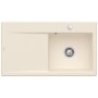 Lavello incasso Villeroy & Boch Subway Style 50 FLAT, piletta con azionamento eccentrico, vasca a destra
