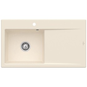 Lavello incasso Villeroy & Boch Subway Style 50 FLAT, scarico con azionamento manuale, vasca a sinistra
