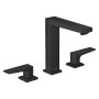Robinet de lavabo 3 trous hansgrohe Metropol 160 avec leviers et bonde Push-Open