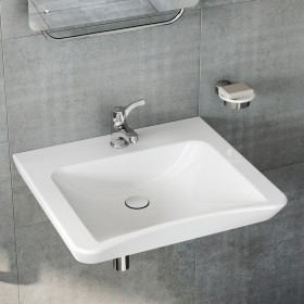 VitrA Conforma Waschtisch 60 x 54,5/51 cm mit Hahnloch, ohne Überlauf