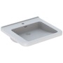 Lavabo Geberit Renova Comfort Square 60 cm, accessible
