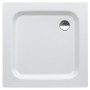 Receveur de douche LAUFEN Platina XXL 100 x 100 cm sans revêtement antidérapant