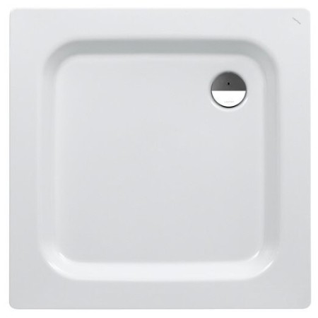 Receveur de douche LAUFEN Platina XXL 100 x 100 cm sans revêtement antidérapant