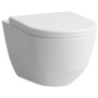 WC sospeso LAUFEN PRO a scarico piatto con bordo di scarico chiuso