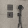 hansgrohe ShowerSelect Comfort E Thermostat encastré pour 1 consommateur et 1 sortie supplémentaire - vue détaillée