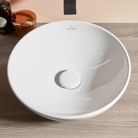Villeroy & Boch Loop & Friends Lavabo da appoggio Ø 42 cm senza troppo pieno