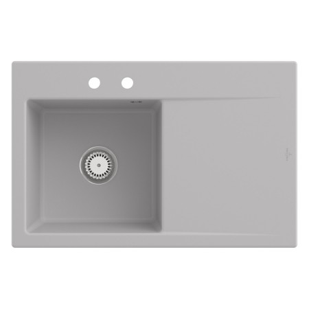 Villeroy & Boch Subway Style 45 Einbauspüle, Ablaufgarnitur mit Excenterbetätigung, Becken links