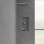 Ensemble thermostatique encastré Villeroy & Boch Universal Taps & Fittings avec douche de pluie - vue détaillée