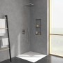 Ensemble thermostatique encastré Villeroy & Boch Universal Taps & Fittings avec douche de pluie - photo produit