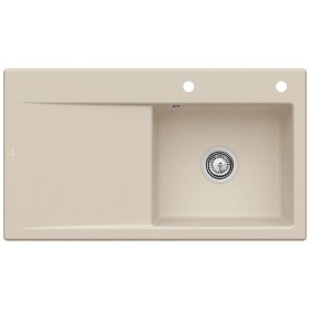 Villeroy & Boch Subway Style 50 Einbauspüle, Ablaufgarnitur mit Handbetätigung, Becken rechts