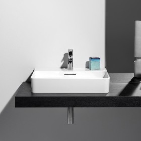 Vasque à poser LAUFEN Val 55 x 42 cm avec 1 trou de robinet, avec trop-plein