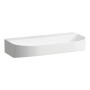 Lavabo encastrable LAUFEN Sonar 80 x 42 cm, sans trou de robinet, sans trop-plein