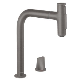 hansgrohe Mitigeur de cuisine monocommande à 2 trous Metris Select M71 200