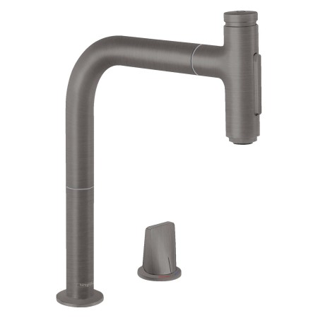 hansgrohe Mitigeur de cuisine monocommande à 2 trous Metris Select M71 200