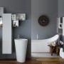 LAUFEN Palomba Collection freistehende Badewanne mit Unterwasserbeleuchtung - technische Ansicht