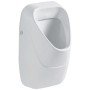 Geberit Alivio Urinal mit Zulauf von hinten, Abgang nach hinten oder unten, mit Ablaufsieb
