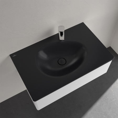 Villeroy & Boch Antao Schrankwaschtisch 80 x 50 cm, ohne Überlauf, mit 1 Hahnloch
