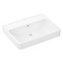 Lavabo hansgrohe Xanuia Q 650/480 sans trou de robinet avec trop-plein - vue détaillée