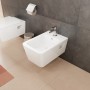 hansgrohe EluPura Original Q Wand Bidet 540 mit Hahnloch und Überlauf, SmartClean - Produktansicht