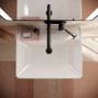 hansgrohe Xanuia Q Vasque 600/480 sans trou de robinet avec trop-plein, SmartClean - vue technique