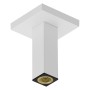 Raccord de plafond hansgrohe E 10 cm, carré