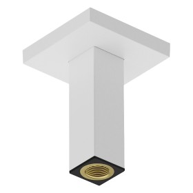 Raccord de plafond hansgrohe E 10 cm, carré