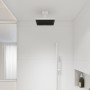 Raccord de plafond hansgrohe E 10 cm, carré - photo produit
