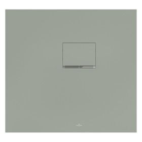 Receveur de douche Villeroy & Boch Squaro Infinity 80 x 75 cm pour installation en coin à droite
