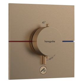 Thermostat encastré hansgrohe ShowerSelect Comfort E pour 1 consommateur et 1 sortie supplémentaire