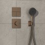 Thermostat encastré hansgrohe ShowerSelect Comfort E pour 1 consommateur et 1 sortie supplémentaire - vue détaillée