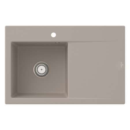 Villeroy & Boch Subway Style 45 Einbauspüle, Ablaufgarnitur mit Excenterbetätigung, Becken links