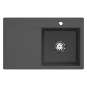 Lavello incasso Villeroy & Boch Subway Style 45 FLAT, scarico con azionamento manuale, vasca a destra