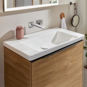 Villeroy & Boch Subway 3.0 Mobile lavabo 80 cm, senza foro per rubinetto, senza troppo pieno