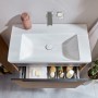 Villeroy & Boch Subway 3.0 Schrankwaschtisch 80 cm, ohne Hahnloch, ohne Überlauf - technische Ansicht