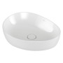 Villeroy & Boch Antao Aufsatzwaschbecken 51 x 40 cm, ohne Überlauf, ungeschliffen - technische Ansicht