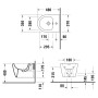 Duravit Soleil by Starck Wand Bidet Compact 37 x 48 cm - Detailansicht