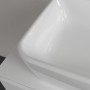 Villeroy & Boch Architectura Aufsatzwaschbecken, 60 x 40,5 x 15,5 cm, mit Überlauf, ungeschliffen - technische Ansicht