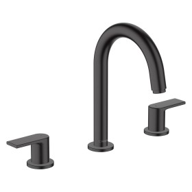 Robinet de lavabo hansgrohe Vernis Shape 3 trous avec vidage à tirette
