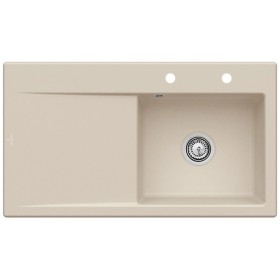Villeroy & Boch Subway Style 50 Einbauspüle, Ablaufgarnitur mit Handbetätigung, Becken rechts