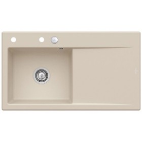 Villeroy & Boch Subway Style 50 Einbauspüle, Ablaufgarnitur mit Excenterbetätigung, Becken links