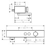 hansgrohe ShowerTablet Select 400 Wannenthermostat Aufputz - Detailansicht