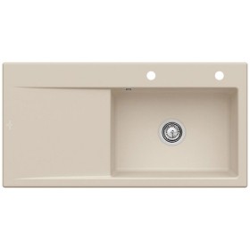 Villeroy & Boch Subway Style 60 Einbauspüle, Ablaufgarnitur mit Handbetätigung, Becken rechts