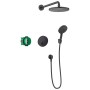Système de douche hansgrohe Raindance S 240, 1 mode de jet PowderRain avec ShowerSelect S