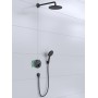 Système de douche hansgrohe Raindance S 240, 1 mode de jet PowderRain avec ShowerSelect S - vue technique