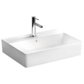 VitrA Options Nuo Aufsatzwaschtisch 60 cm ohne Überlaufloch, geschliffen
