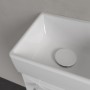 Villeroy & Boch Avento Handwaschbecken 36 x 22 cm, Becken links, ohne Überlauf - technische Ansicht