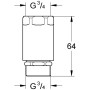 Combinaison de sécurité GROHE Eggemann DN 20 - vue détaillée