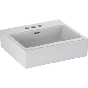 Vasque à poser LAUFEN Living City 50 cm avec trop-plein et 3 trous de robinet