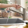 hansgrohe Zesis M33 Einhebel-Küchenarmatur 150 mit Ausziehbrause - Detailansicht